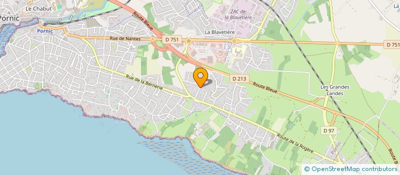 localisation de l'entreprise MONSIEUR QUENTIN HAMON  PORNIC