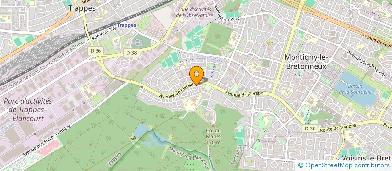 localisation de l'entreprise MONSIEUR QUENTIN HAUDIQUET  MONTIGNY-LE-BRETONNEUX