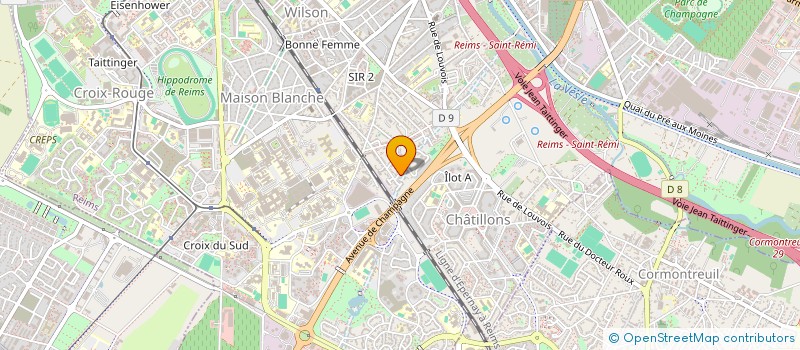 localisation de l'entreprise MONSIEUR QUENTIN HERBAY  REIMS