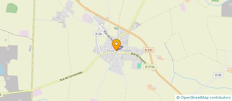 localisation de l'entreprise MONSIEUR QUENTIN HERBETTE à JOUY-LE-CHATEL