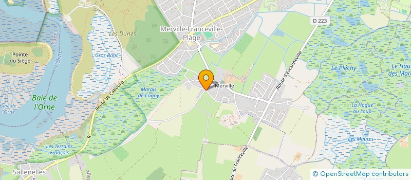 localisation de l'entreprise MONSIEUR QUENTIN HEROLD  MERVILLE-FRANCEVILLE-PLAGE