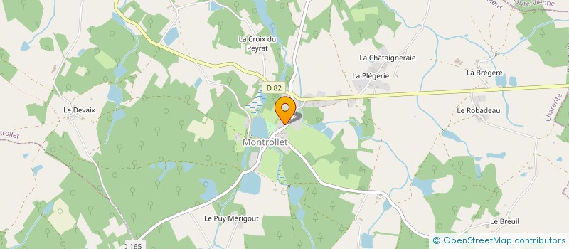 localisation de l'entreprise MONSIEUR QUENTIN HEURTAUX  MONTROLLET