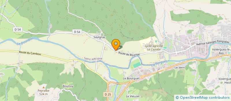 localisation de l'entreprise MONSIEUR QUENTIN HEUVRARD  SAINT-AFFRIQUE