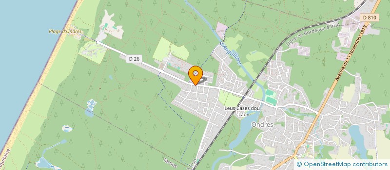 localisation de l'entreprise MONSIEUR QUENTIN HISZ  BIARRITZ