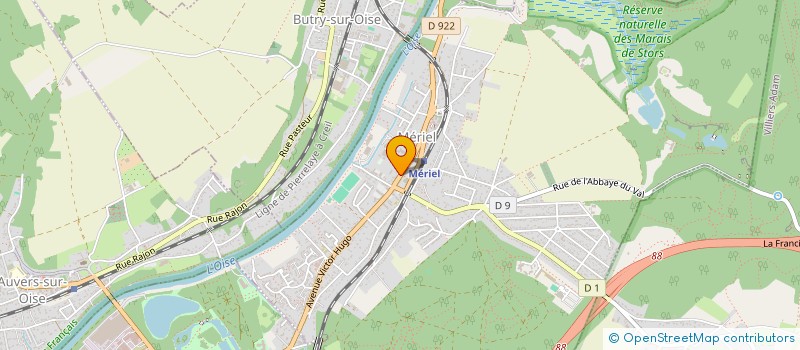 localisation de l'entreprise MONSIEUR QUENTIN HOFFMANN  MERIEL