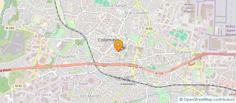 localisation de l'entreprise MONSIEUR QUENTIN HOSTENS à COLOMIERS