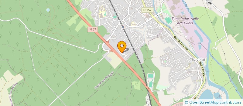 localisation de l'entreprise MONSIEUR QUENTIN HOUPERT  THAON-LES-VOSGES