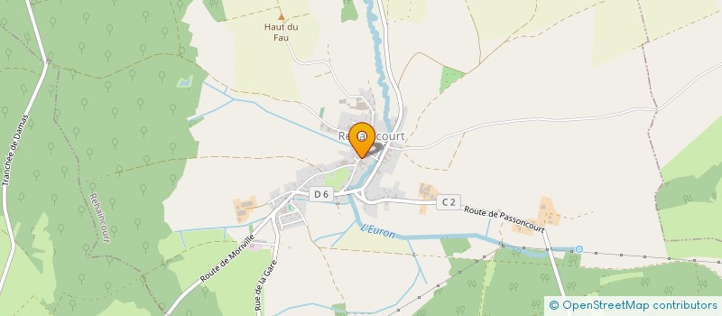 localisation de l'entreprise MONSIEUR QUENTIN HUGNIN  REHAINCOURT