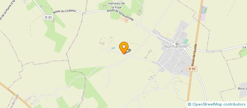 localisation de l'entreprise MONSIEUR QUENTIN HURE  NORMANVILLE