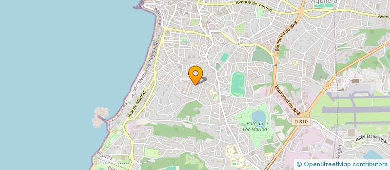 localisation de l'entreprise MONSIEUR QUENTIN IBANEZ à BIARRITZ