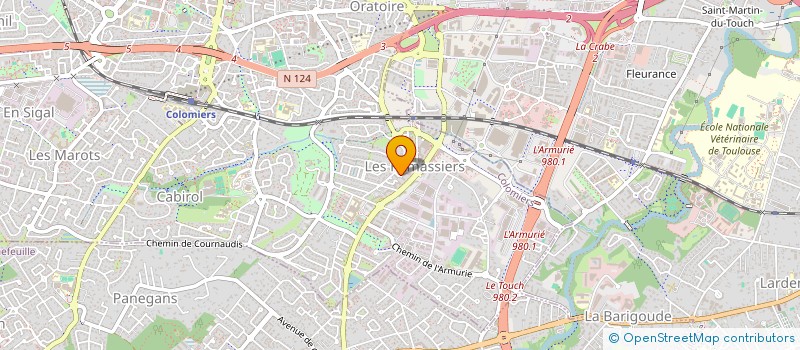 localisation de l'entreprise MONSIEUR QUENTIN IMBERT à COLOMIERS