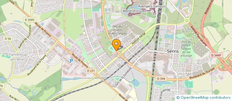 localisation de l'entreprise MONSIEUR QUENTIN INDULSKI  CHESSY