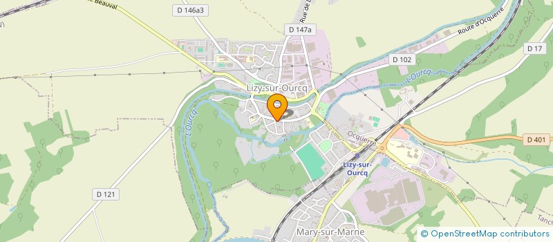 localisation de l'entreprise MONSIEUR QUENTIN INNEMER  LIZY-SUR-OURCQ