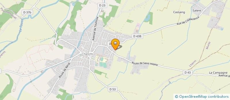 localisation de l'entreprise MONSIEUR QUENTIN ISOTTON à LHERM