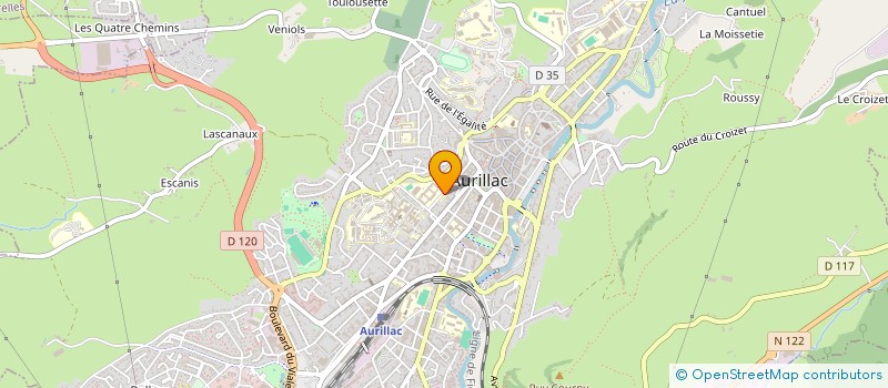 localisation de l'entreprise MONSIEUR QUENTIN JACQUEMOT à ARPAJON-SUR-CERE