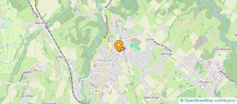 localisation de l'entreprise MONSIEUR QUENTIN JACQUEMOUD à REIGNIER-ESERY