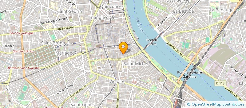 localisation de l'entreprise MONSIEUR QUENTIN JACQUOT  BORDEAUX