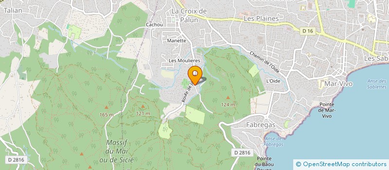 localisation de l'entreprise MONSIEUR QUENTIN JARDET  LA SEYNE-SUR-MER