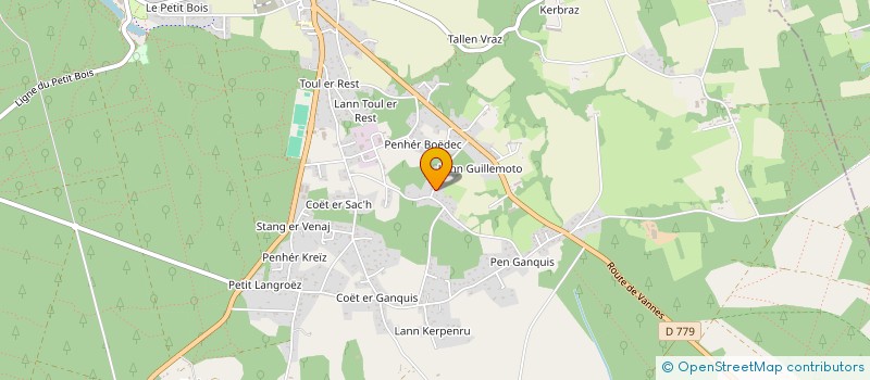 localisation de l'entreprise MONSIEUR QUENTIN JARNO  CAMORS