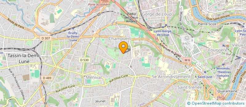 localisation de l'entreprise MONSIEUR QUENTIN JASSEY à LYON