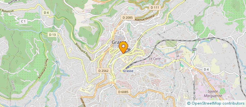 localisation de l'entreprise MONSIEUR QUENTIN JEANJEAN  GRASSE