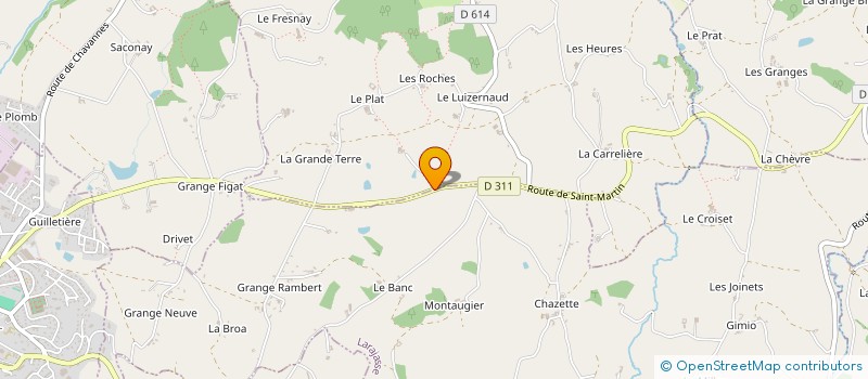 localisation de l'entreprise MONSIEUR QUENTIN JEANPIERRE à LARAJASSE