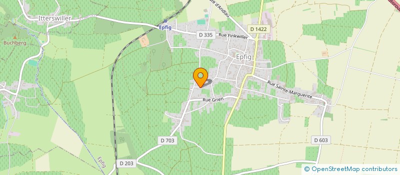 localisation de l'entreprise MONSIEUR QUENTIN JEHL  VALFF