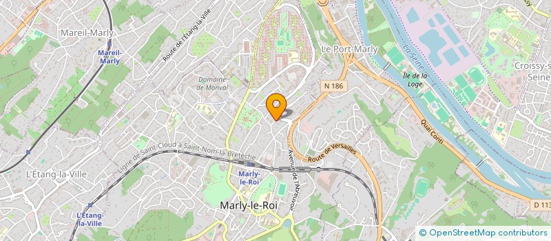 localisation de l'entreprise MONSIEUR QUENTIN JESSIAUME  MARLY-LE-ROI