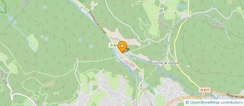 localisation de l'entreprise MONSIEUR QUENTIN JESSON  GERARDMER