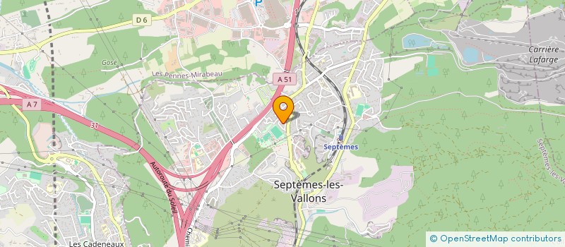 localisation de l'entreprise MONSIEUR QUENTIN JEZEQUEL à SEPTEMES-LES-VALLONS