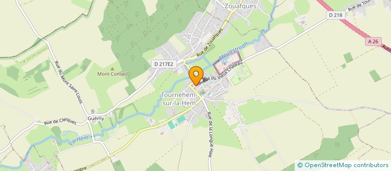 localisation de l'entreprise MONSIEUR QUENTIN JOANNES  TOURNEHEM-SUR-LA-HEM