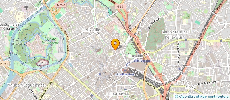 localisation de l'entreprise MONSIEUR QUENTIN JOLY à LILLE