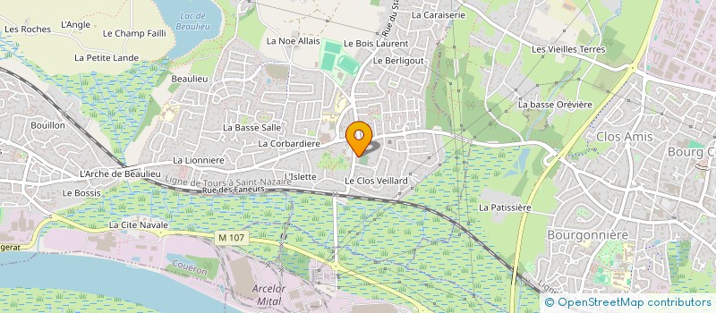 localisation de l'entreprise MONSIEUR QUENTIN JOUAN à COUERON