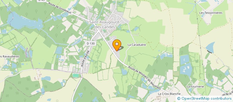 localisation de l'entreprise MONSIEUR QUENTIN JOURDAN  SAINT-AVAUGOURD-DES-LANDES