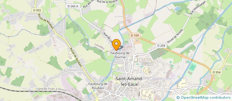 localisation de l'entreprise MONSIEUR QUENTIN JOURNAUX  SAINT-AMAND-LES-EAUX