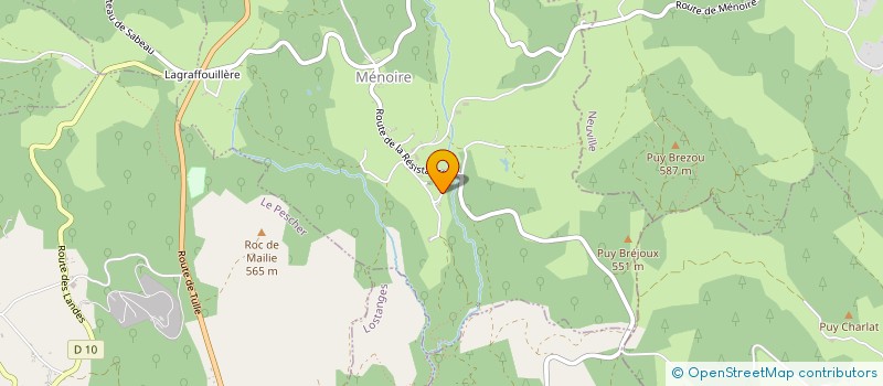 localisation de l'entreprise MONSIEUR QUENTIN JUBERTIE  MENOIRE