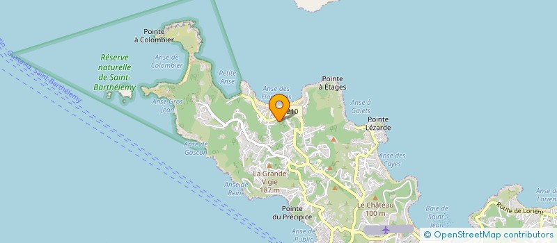 localisation de l'entreprise MONSIEUR QUENTIN KANE à SAINT BARTHELEMY
