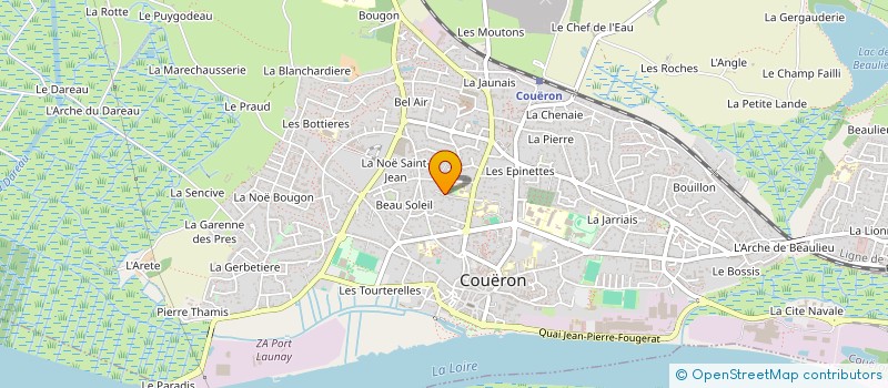 localisation de l'entreprise MONSIEUR QUENTIN KELLER à COUERON