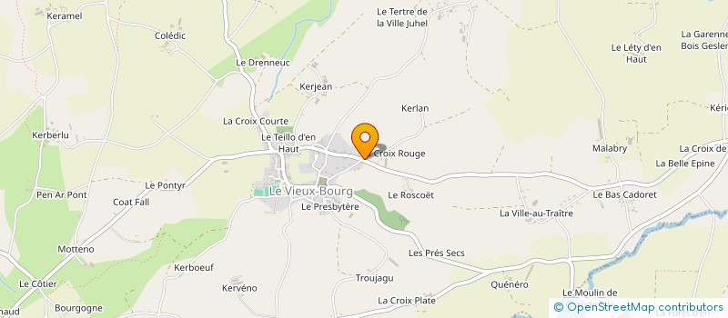 localisation de l'entreprise MONSIEUR QUENTIN KERRELLO à LE VIEUX-BOURG