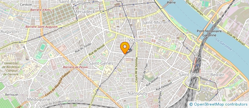 localisation de l'entreprise MONSIEUR QUENTIN LABARTHE  BORDEAUX