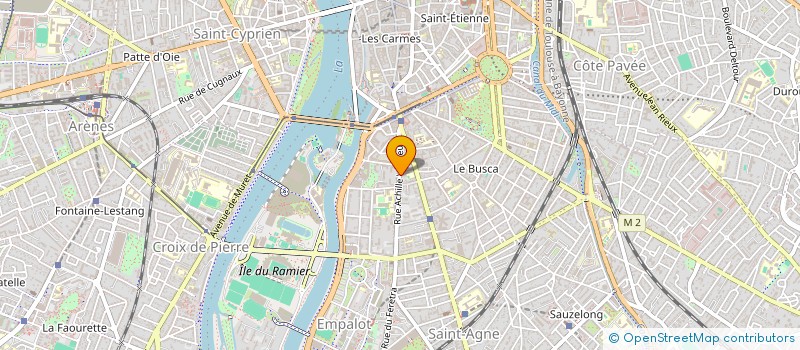 localisation de l'entreprise MONSIEUR QUENTIN LABERENNE  TOULOUSE