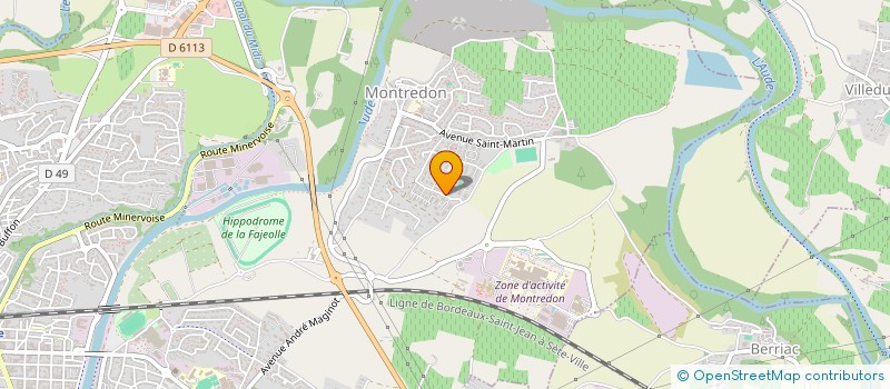 localisation de l'entreprise MONSIEUR QUENTIN LAEMLE  CARCASSONNE