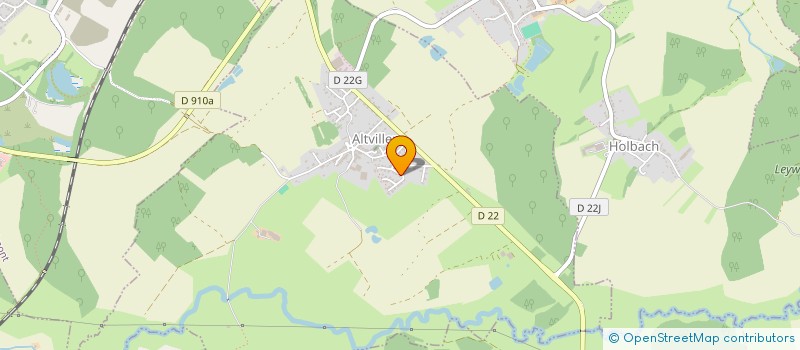 localisation de l'entreprise MONSIEUR QUENTIN LANZEROTI  ALTVILLER