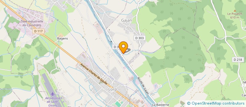 localisation de l'entreprise MONSIEUR QUENTIN LAPIERRE à GAJAN