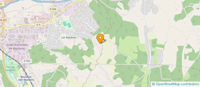 localisation de l'entreprise MONSIEUR QUENTIN LARNAUDIE  BOULAZAC ISLE MANOIRE