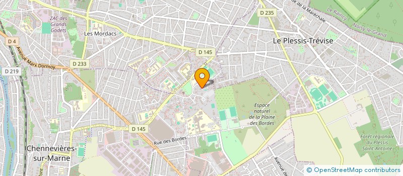 localisation de l'entreprise MONSIEUR QUENTIN LAURENCE  CHENNEVIERES-SUR-MARNE