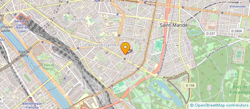 localisation de l'entreprise MONSIEUR QUENTIN LAURENT  PARIS