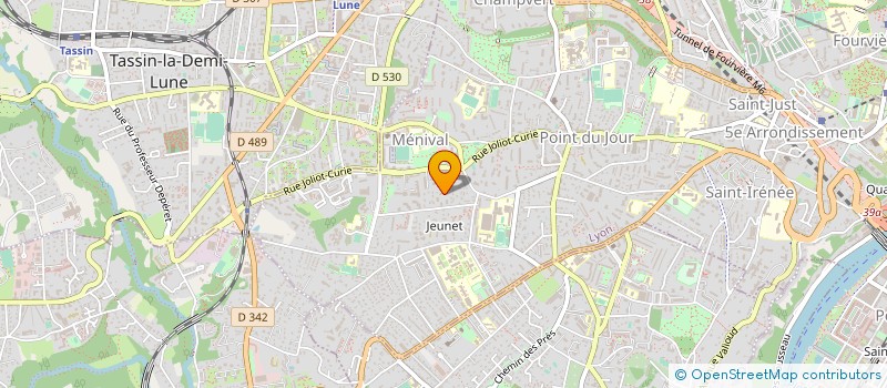 localisation de l'entreprise MONSIEUR QUENTIN LAVET  LYON