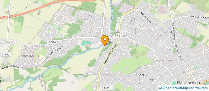 localisation de l'entreprise MONSIEUR QUENTIN LE BOHEC  LA SALVETAT-SAINT-GILLES
