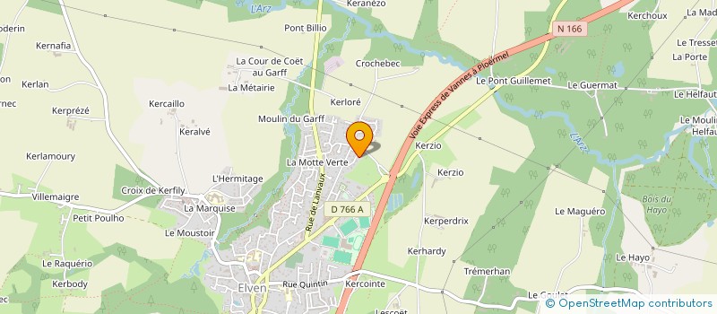 localisation de l'entreprise MONSIEUR QUENTIN LE CLANCHE  TREFFLEAN